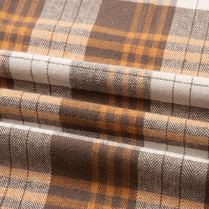 Yarn Dyed <b>Peach</b> Skin Woven Flannel Fabrics Herringbone Ripstop Patterns 100% Cotton Solids for Clothing Bedding Home Textiles - Product Image 4