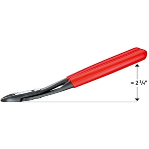 Cortadores Laterales de Alta Resistencia KNIPEX de 200 mm Tipo 2 con Revestimiento Plástico - Product Image 6