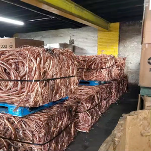 Alambre de cobre puro de alta calidad chatarra 99.9%/99.99% molino baya cobre brillante precio - Product Image 5