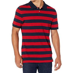 Camiseta Polo de manga corta de alta calidad para hombre, cómoda, hecha a medida con tela de punto de algodón de bambú suave, nuevo diseño, oferta - Product Image 1