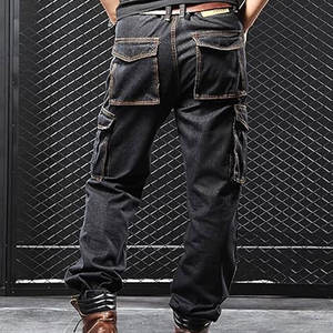 ขายส่ง กางเกงลำลองผู้ชายขายดี ผ้าฝ้ายน้ำหนักเบา เอวยางยืดปานกลาง ทรงตรง มีหลายกระเป๋า กันลม ระบายอากาศได้ดี รับสั่งทำ - Product Image 3