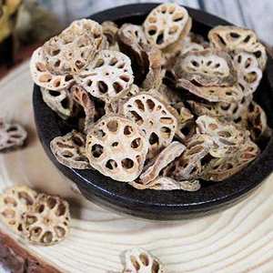 Racine de Lotus séchée en tranches-Un excellent ingrédient pour les plats végétaliens/végétariens! - Product Image 1