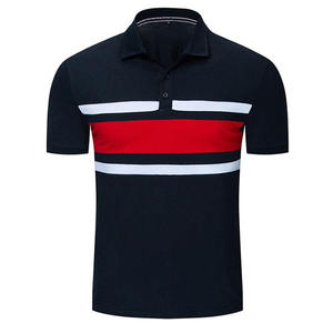 Nuevo diseño impreso moda Boss Golf Polo Camisetas manga corta logotipo personalizado bordado hombres polos 2024 - Product Image 1