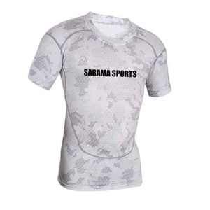 Camiseta de Compresión MMA Rash Guard para Hombre, Camiseta Deportiva Personalizada para Gimnasio y Fitness - Product Image 3