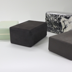 บล็อกโฟม EVA สำหรับโยคะพิมพ์ลายกราฟิก4x6x9นิ้วสีดำ - Product Image 6