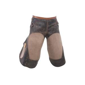 Delantal de herrador profesional Chap en cuero de vaca de fuerza para herraduras de caballos y aseo instrumentos veterinarios ecuestres - Product Image 6