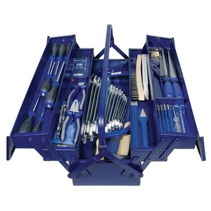 60-Piece <b>Tool</b> <b>Set</b> in Sheet Steel Case with Voltage Tester - Product Image 1