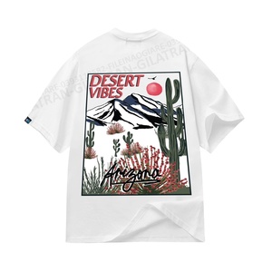 เสื้อยืดพิมพ์ลายกราฟิกสำหรับผู้ชายเสื้อแห้งเร็วสไตล์ซาฟารีลำลองสำหรับใส่ทุกวันสำหรับฤดูร้อน - Product Image 1