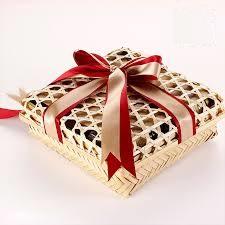 Mini conveniente regalo corporativo hecho a mano caja de regalo de bambú para celebraciones de oficina Tet - Product Image 6