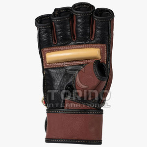 Guantes de MMA para Adultos, Recién Llegados, de Cuero de Primera Calidad, con Absorción de Humedad, Cierre de Velcro, Unisex, para Entrenamiento de Boxeo - Product Image 6