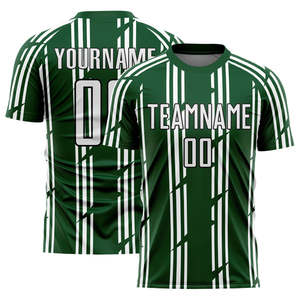 เสื้อฟุตบอลสั่งทำพิเศษ แห้งเร็ว ระบายอากาศได้ดี น้ำหนักเบา ซับเหงื่อ 100% โพลีเอสเตอร์ พิมพ์ลายแบบซับลิเมชั่น สำหรับทุกเพศ ทุกวัย เหมาะสำหรับสโมสรและโรงเรียน - Product Image 2