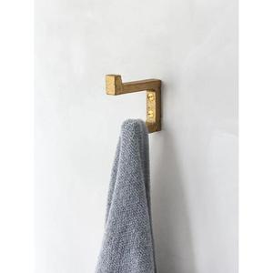 Giá Rẻ Giá Brass Phòng Tắm Móc Tường Trang Trí Nội Thất Sang Trọng Móc Và Chủ Khăn Quần Áo Móc Áo Trang Trí Tự Dính Móc Mới Nhất - Product Image 2
