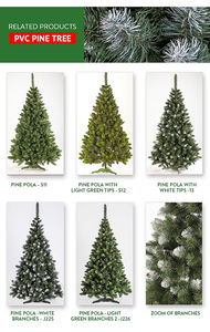 Guirnaldas artificiales de árboles de Navidad y coronas de la mejor calidad 2025, modelos calientes del productor polaco con base de pie - Product Image 2