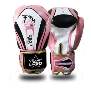 Gants de boxe MMA personnalisés avec logo, pour entraînement Sanda, protection des mains pour adultes XL, 6oz 10oz 14oz, en cuir PU, fermeture auto-agrippante - Product Image 5