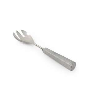 Ensemble de couverts en argent pour servir la salade, sans danger pour le contact alimentaire, fournitures pour restaurants et hôtels, passe au lave-vaisselle, ensemble de couverts unique, vente chaude - Product Image 3