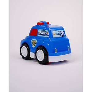 ANAM Voiture de Police Jouet en Plastique à Friction pour des Aventures Ludiques Passionnantes - Product Image 4