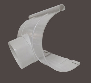 Tubería de canalón de agua de lluvia de PVC de 170 mm de alta calidad, Material de construcción de plástico de estilo de diseño moderno duradero de alta resistencia - Product Image 1