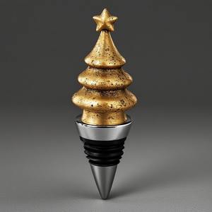 El tapón de botella de vino personalizado dorado pulido Metal duradero grabado detalles intrincados con color y logotipo personalizados - Product Image 3