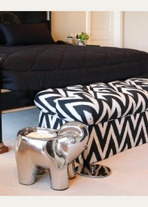 Bougeoir en forme d'éléphant en aluminium utilisé pour la maison jardin ferme maison salon restaurant et bar - Product Image 6