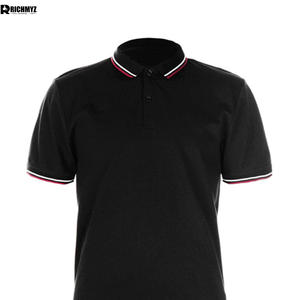 เสื้อโปโลผู้ชายสไตล์สตรีทแวร์ถักปักลายตามสั่ง ทรงกอล์ฟ กางเกงขาสั้นโปโลกันหด แห้งเร็ว ขายส่งเสื้อโปโลผู้ชาย - Product Image 3