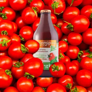 100% 이탈리아 최고 품질의 유기농 체리 토마토 소스 330 g 사용 준비