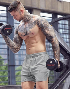 Short de gymnastique athlétique pour homme avec poches zippées de 5 pouces, séchage rapide, musculation, course à pied, fermeture à la taille élastique respirante - Product Image 6