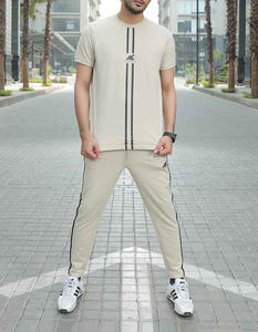 2023 último logotipo personalizado hombres trajes Slim Fit venta al por mayor chándal Jogging trajes ropa deportiva correr gimnasio poliéster chándales conjuntos - Product Image 6