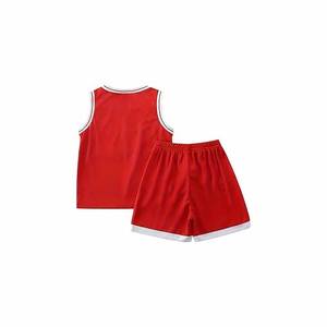 Dernière conception de haute qualité séchage rapide hommes basket uniforme vente en gros ensembles de vêtements de sport - Product Image 3