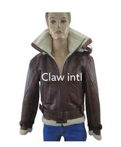 Vestes en cuir pour hommes personnalisées de qualité supérieure OEM Produit de qualité supérieure Veste en cuir Veste en cuir personnalisée Conception de fermeture éclair - Product Image 6