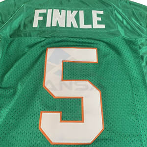 Maillot de football américain rembourré à faible MOQ, couleur unie, nouvelle arrivée, maillots de football américain personnalisés à vendre - Product Image 4