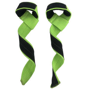 Sangles de musculation en cuir avec logo personnalisé, support de poignet pour la remise en forme, élastiques, durables, équipement d'entraînement - Product Image 2