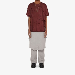 T-shirt pour homme en coton 100% tissé, délavé à l'acide, tendance 2025, prix bas, produit de premier rang - Product Image 3