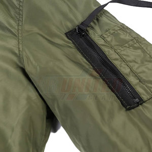 แจ็กเก็ตบอมเบอร์ลำลองของผู้ชายปกตั้งและซิปด้านหน้าดีไซน์ทันสมัย - Product Image 5