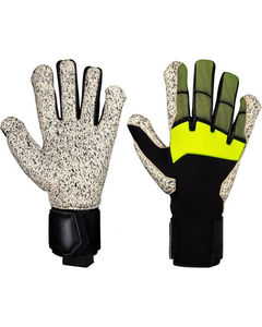 Gants de gardien de but en latex épais lisse entraînement de football logo personnalisé de haute qualité fabriqué au Pakistan gant de gardien de but respirant - Product Image 5