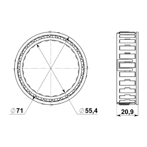 SGJA03 สปริงสำหรับ Jatco / นิสสัน JR403E (RG4R01A) - Product Image 2