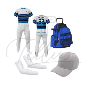 Ensemble de tenue de baseball à manches courtes personnalisé imprimé fabriqué au Pakistan 100% polyester respirant à séchage rapide - Product Image 4
