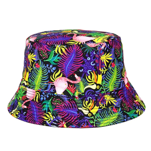 Sombrero de cubo de protección solar de verano para hombres y mujeres, gorra de Panamá con estampado de Hip Hop, Gorros de pesca, sombrero de pescador, ropa de doble cara a la moda - Product Image 6