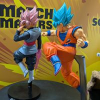 Figura Coleccionable Original de Goku Super Saiyan Blue, Modelo de Personaje de Anime, Juguete Auténtico Premium, Regalo para Amantes del Anime