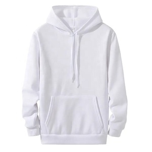 Sweat à capuche de couleur unie pour hommes et femmes sweat sport sweat à col rond à la mode décontracté multicolore Extra épais chaud capuche - Product Image 6