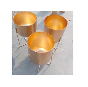 Soporte de metal para plantas de interior y exterior con soporte para decoración de hogar y jardín, macetas y macetas - Product Image 6