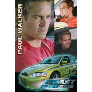 Fast and the Furious 2 Postcard <b>Photo</b> <b>Frame</b> Made of Cardboard - Product Image 1