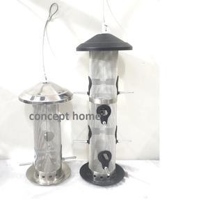 Mangeoire à oiseaux en métal robuste pour l'extérieur, anti-écureuil, écologique, pour la décoration de jardin et de cour - Product Image 3