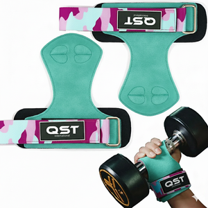 Poignées de main en cuir antidérapantes en gros pour la musculation, la salle de sport, la musculation, les tractions, les soulevés de terre, l'entraînement de musculation - Product Image 5