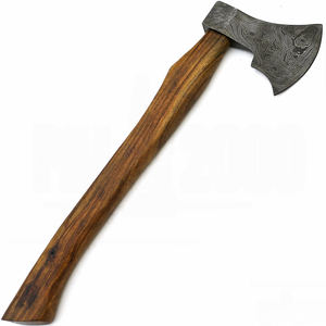 Hachas de Acero de Damasco Hechas a Mano con un Patrón de Acero Único y un Mango Cómodo para Colección y Regalo, Hachas de Grado Profesional - Product Image 1