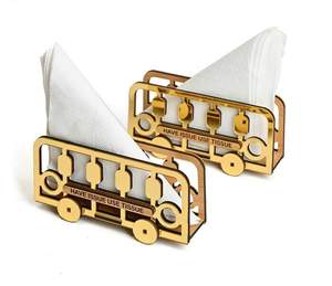 Future <b>Works</b> Tissue Paper Holder with Golden Cut <b>Work</b> Barricades Design Beautiful Acrylic Wooden Dining <b>Table</b> Accessories for - Product Image 1