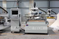 Máquina de Corte CNC de Cuatro Procesos 1328 con 4 Husillos de 6KW, Router para Trabajar la Madera, Fabricación de Muebles y Gabinetes