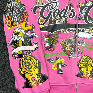 <b>Top</b> Quality Custom Full <b>Zip</b> <b>up</b> Custom Print Hoodie Cotton Blank <b>Men</b> Hoodies for Sale With Low Price hoodies <b>men</b> - Product Image 3