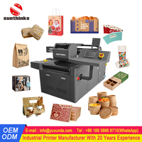 Imprimante à cartons multifonction Sunthinks à passage unique, imprimante à jet d'encre à plat à passage unique pour boîtes en carton ondulé, emballage papier