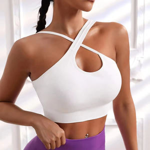 Sujetador Deportivo de Yoga con Soporte Suave, Tejido Sin Costuras para Pilates, Estiramiento y Movimientos de Bajo Impacto - Product Image 2