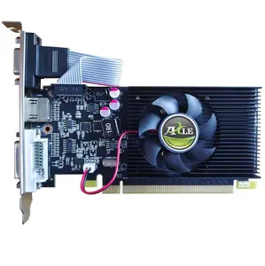 轴3D R5 230 DDR3 2G 1G 64位工厂vga卡GPU电脑零件办公视频游戏显卡